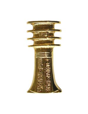 Broche pilier Djed, symbole d'Osiris