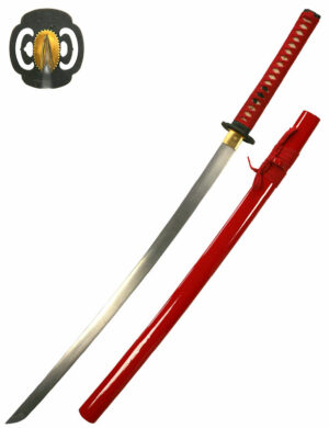 Iaïto « Yokushi » lame en acier damassé (déclassé)