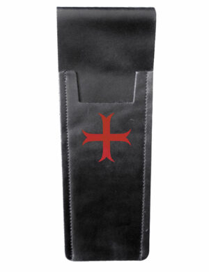 Porte-épée Croix des templiers (noir)