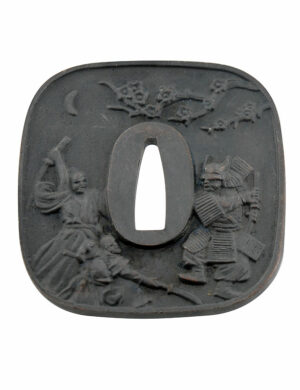 Tsuba Samouraï