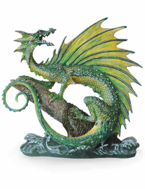 Statuette dragon de collection ''Aqua''