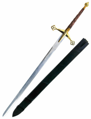 Claymore, grande épée écossaise à garde tronquée