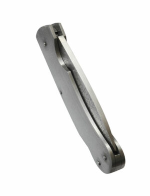 Couteau Damas pliable « Blason templier »
