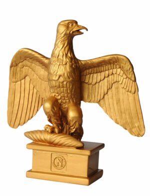 Statuette Aigle impérial doré