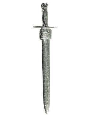 Pendentif épée médiévale en argent