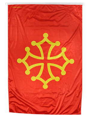 Drapeau occitan (croix occitane)