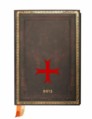 Agenda 2013 Croix templière rouge, 9 x 14 cm