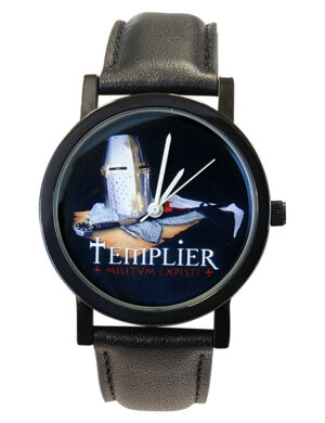 Montre « Templier + Militum Xpisti + » (noire)