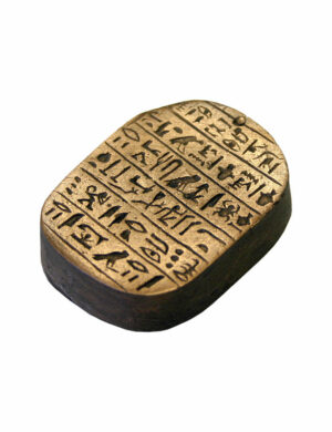 Tablette hiéroglyphique (couleur bronze)