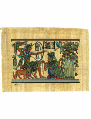 Papyrus Scène de chasse