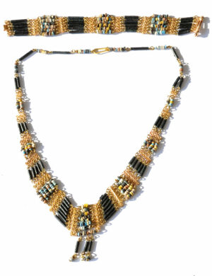 Parure égyptienne « Anubis »