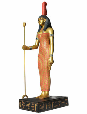 Statuette déesse égyptienne Maât (35 cm)