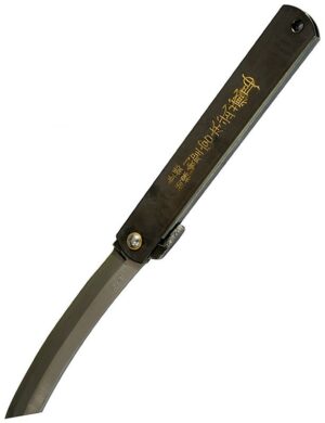 Couteau « Higonokami » noir à personnaliser