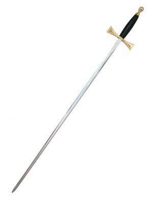 Épée maçonnique traditionnelle à lame droite