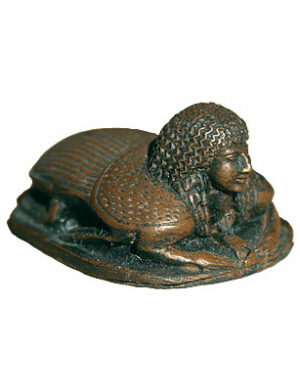 Scarabée anthropomorphe (couleur bronze)
