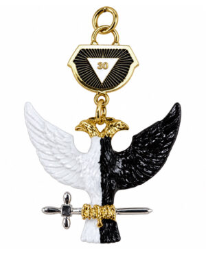 Bijou maçonnique 30e degré REAA Chevalier Kadosh